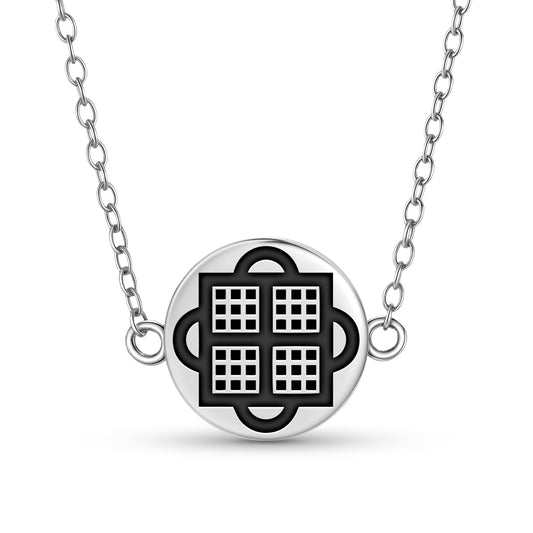 Abusua Pa Adinkra Symbols Necklace