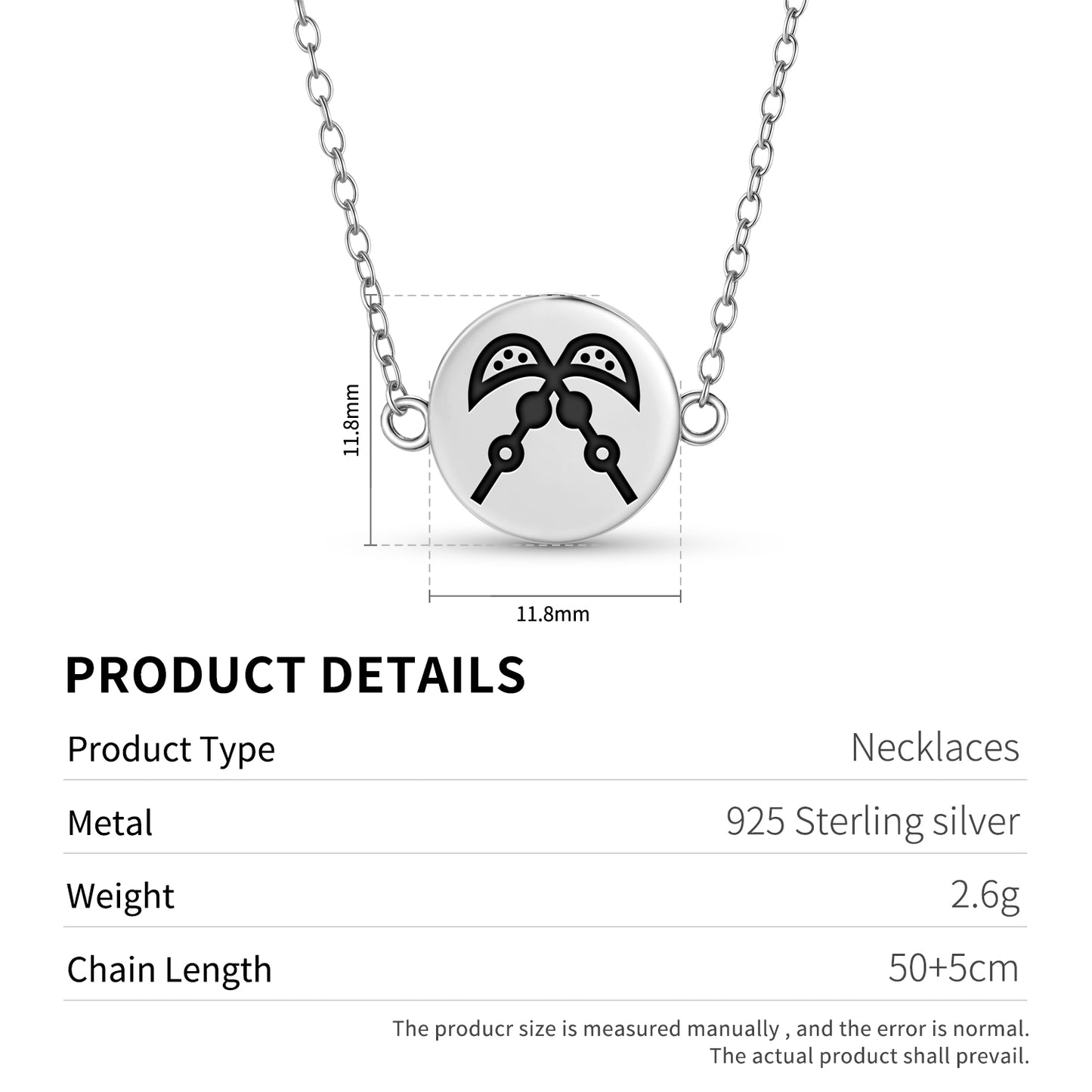 Akofena Adinkra Symbols Necklace