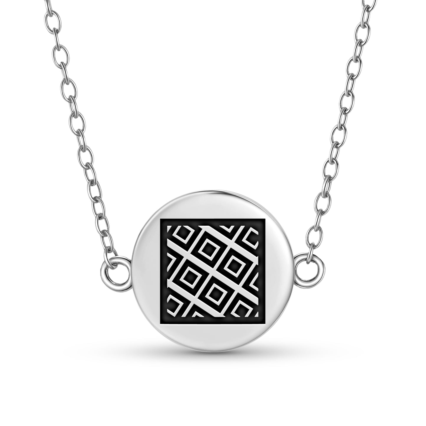 Ani Bere Adinkra Symbols Necklace
