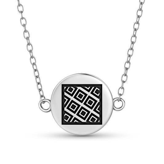 Ani Bere Adinkra Symbols Necklace