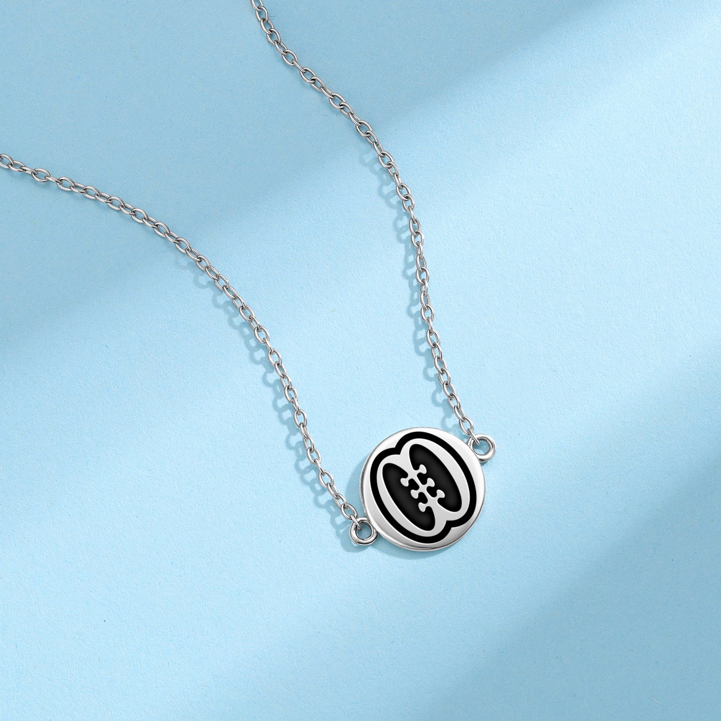 Ese ne Tekrema Adinkra Symbols Necklace