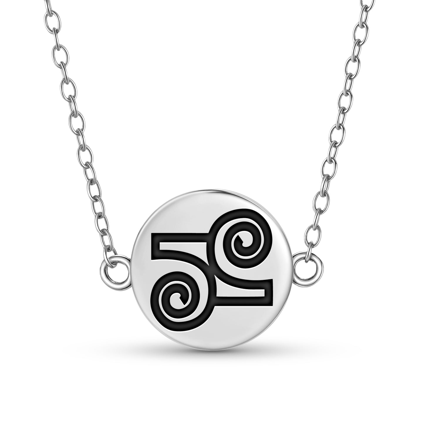 Gyawu Atiko Adinkra Symbols Necklace