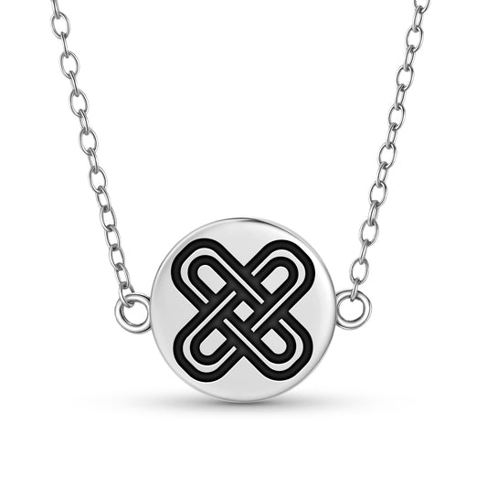Kramo Bone Adinkra Symbols Necklace