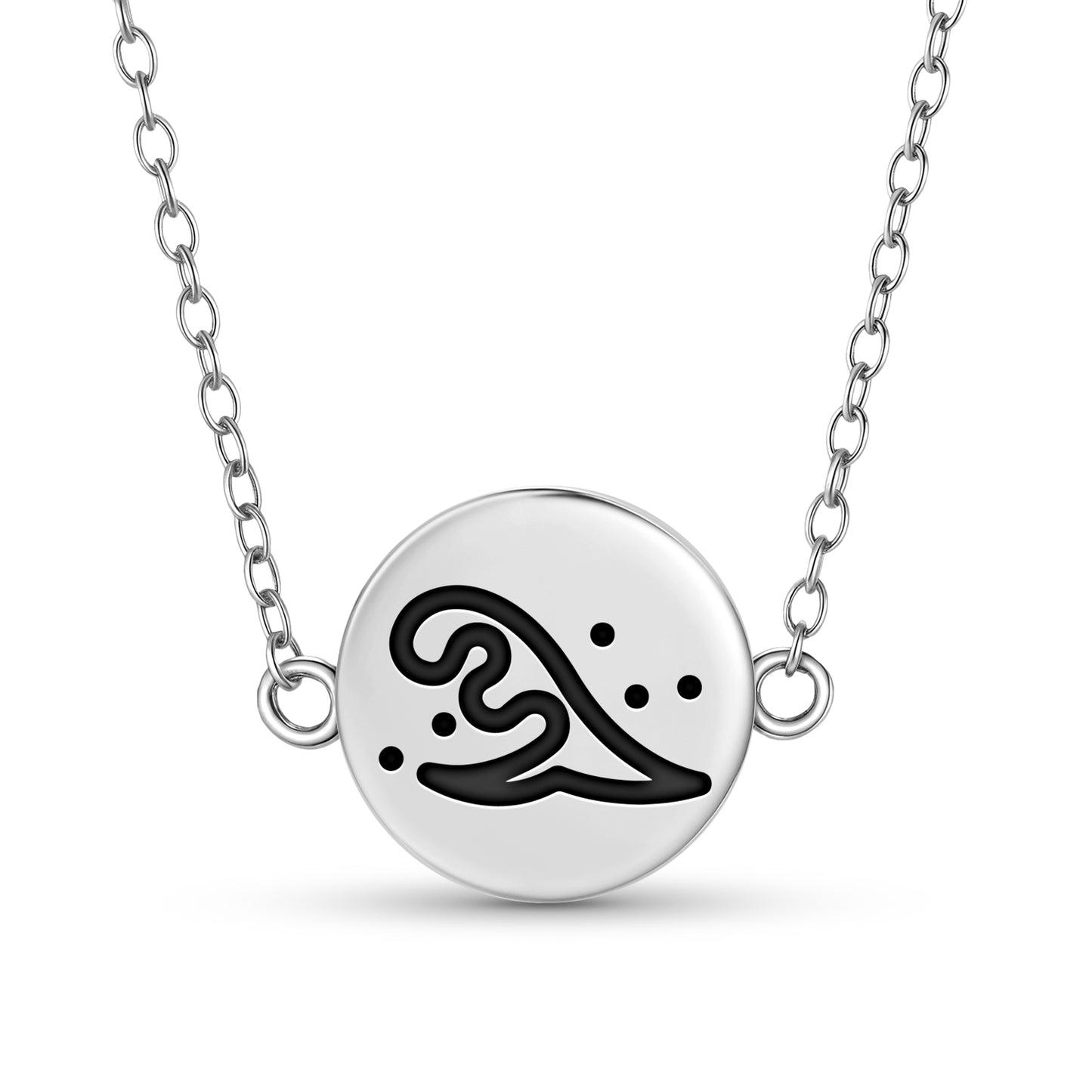 Saito Michimon Japanese Symbols Necklace