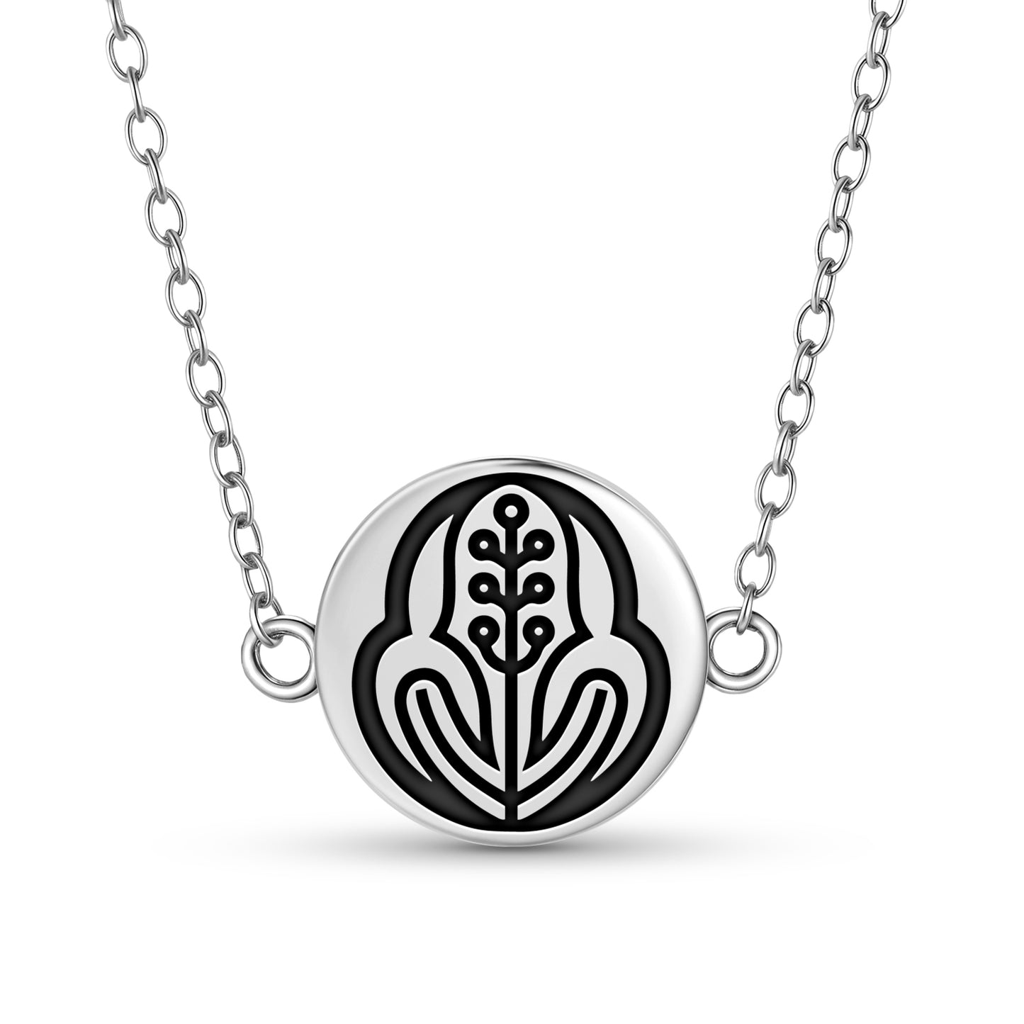 Mōri Motonari Japanese Symbols Necklace