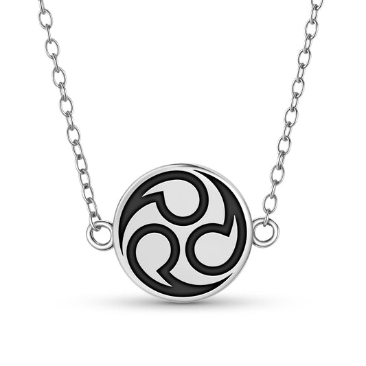 Kobayakawa Takakage Japanese Symbols Necklace