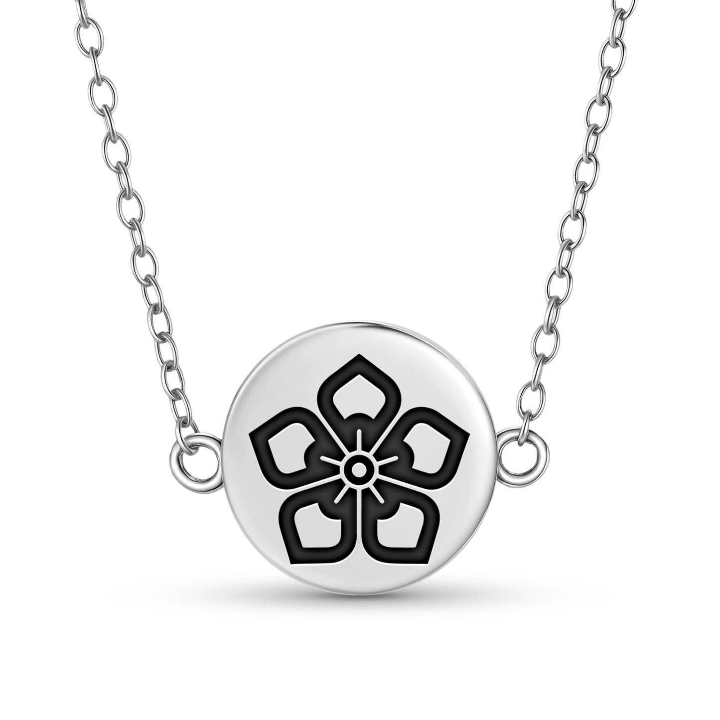 Akechi Mitsuhide Japanese Symbols Necklace
