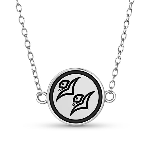 Shibata Katsuie Japanese Symbols Necklace