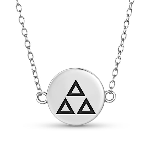 Mitsu Uroko Japanese Symbols Necklace