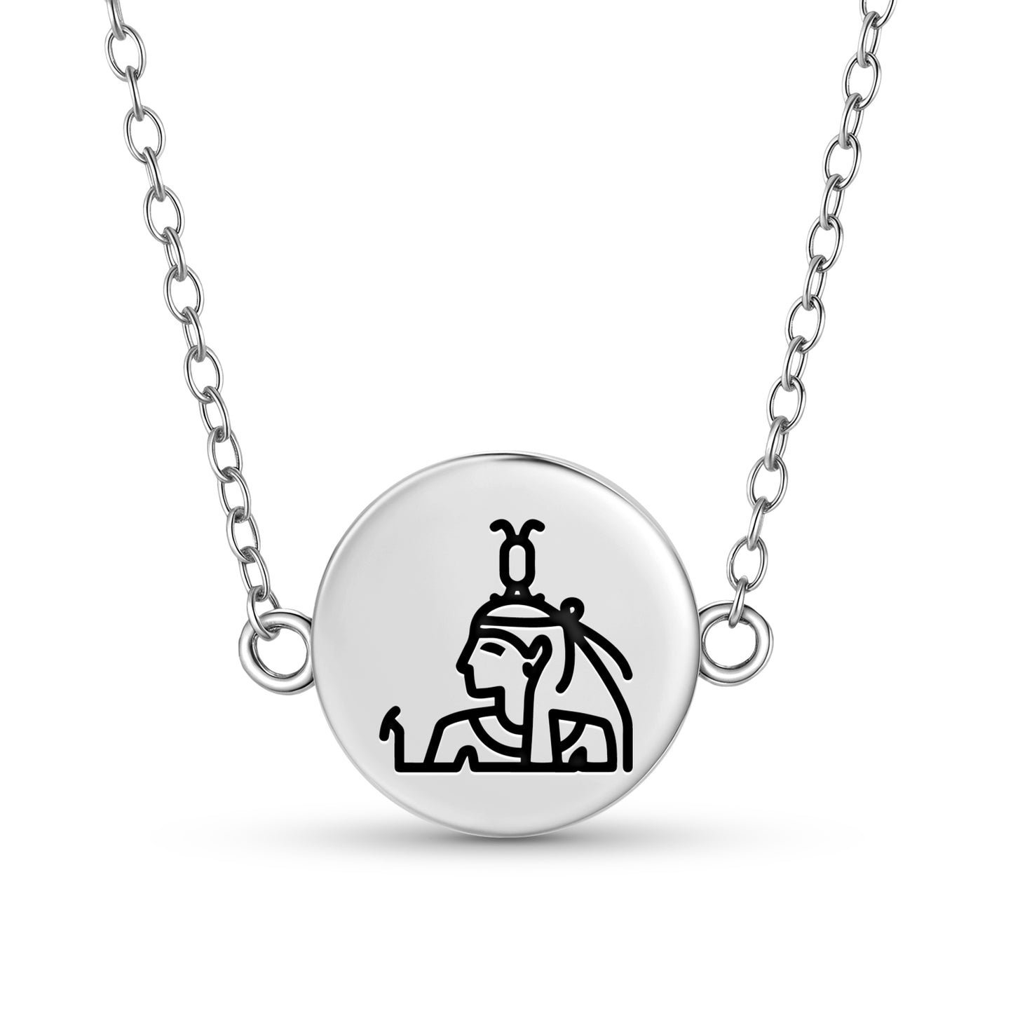Neith Egyptian Symbols Necklace