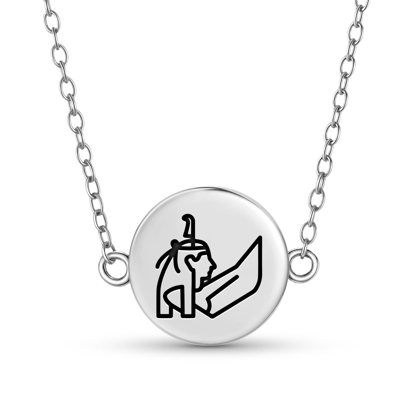 Maat Egyptian Symbols Necklace