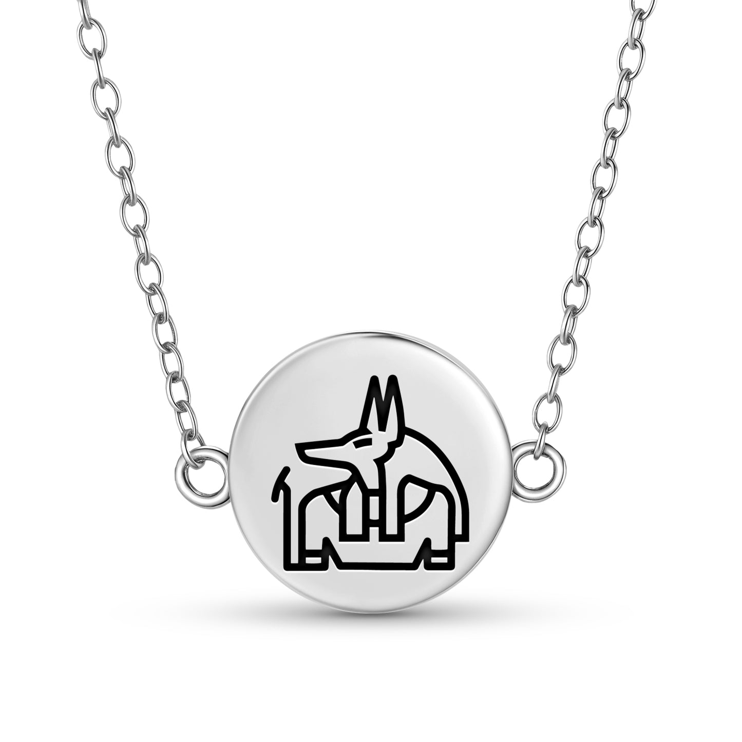 Anubis Egyptian Symbols Necklace