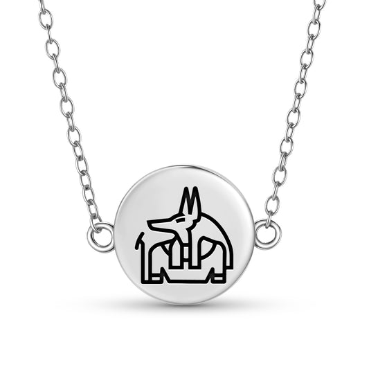 Anubis Egyptian Symbols Necklace