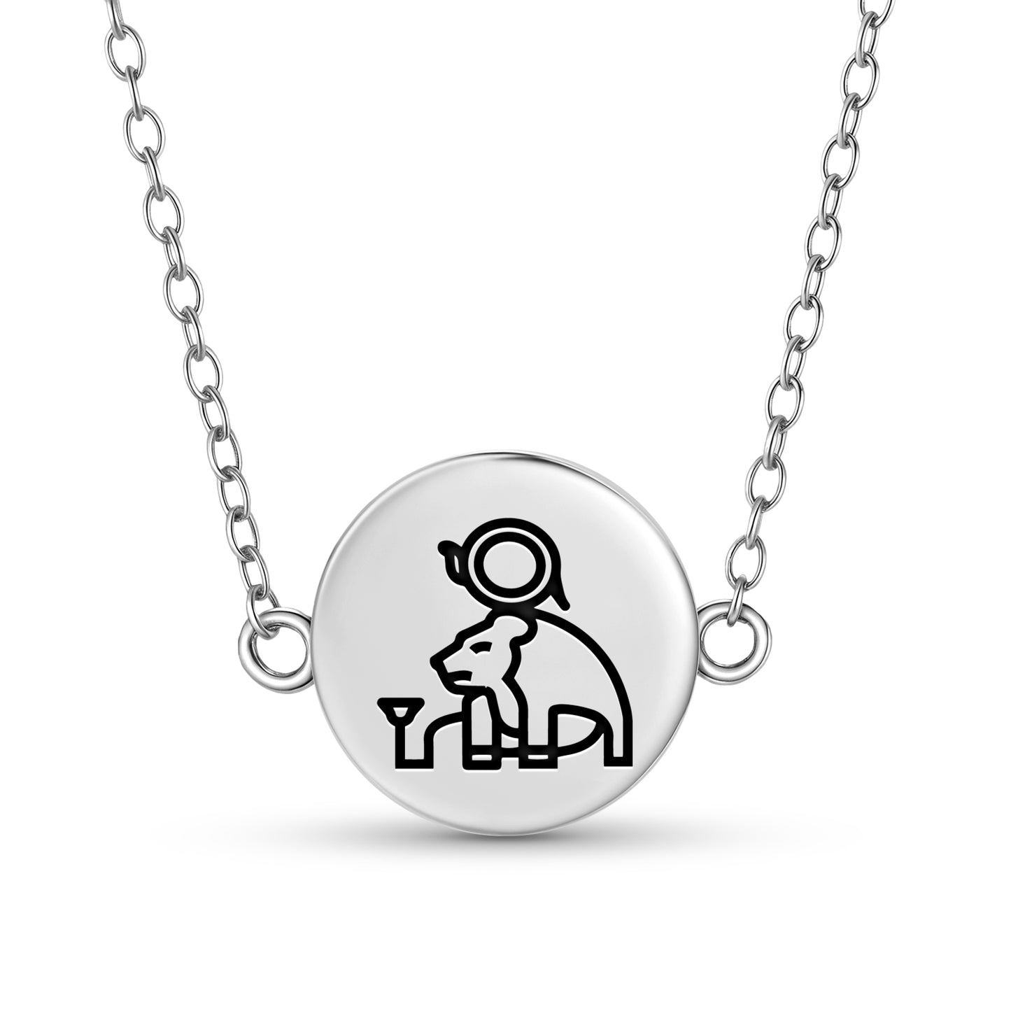 Sekhmet Egyptian Symbols Necklace