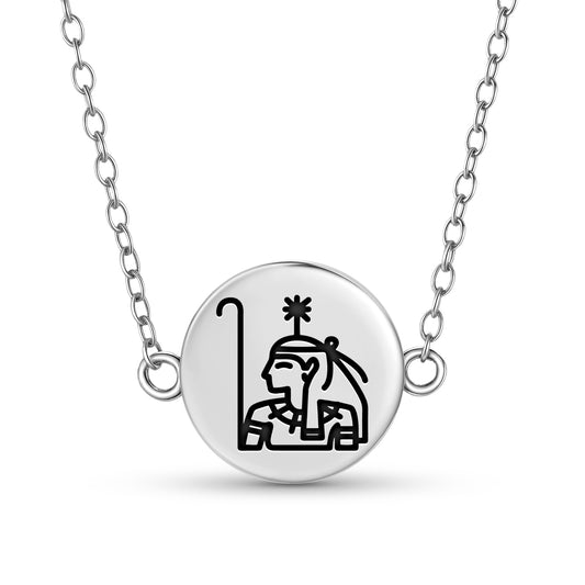 Seshat Egyptian Symbols Necklace
