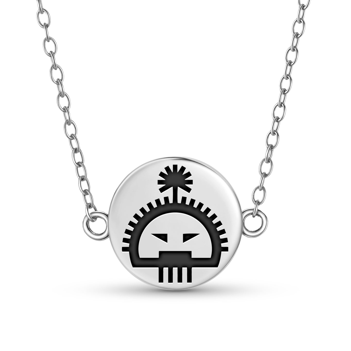 Kuwanlelenta Hopi Symbols Necklace
