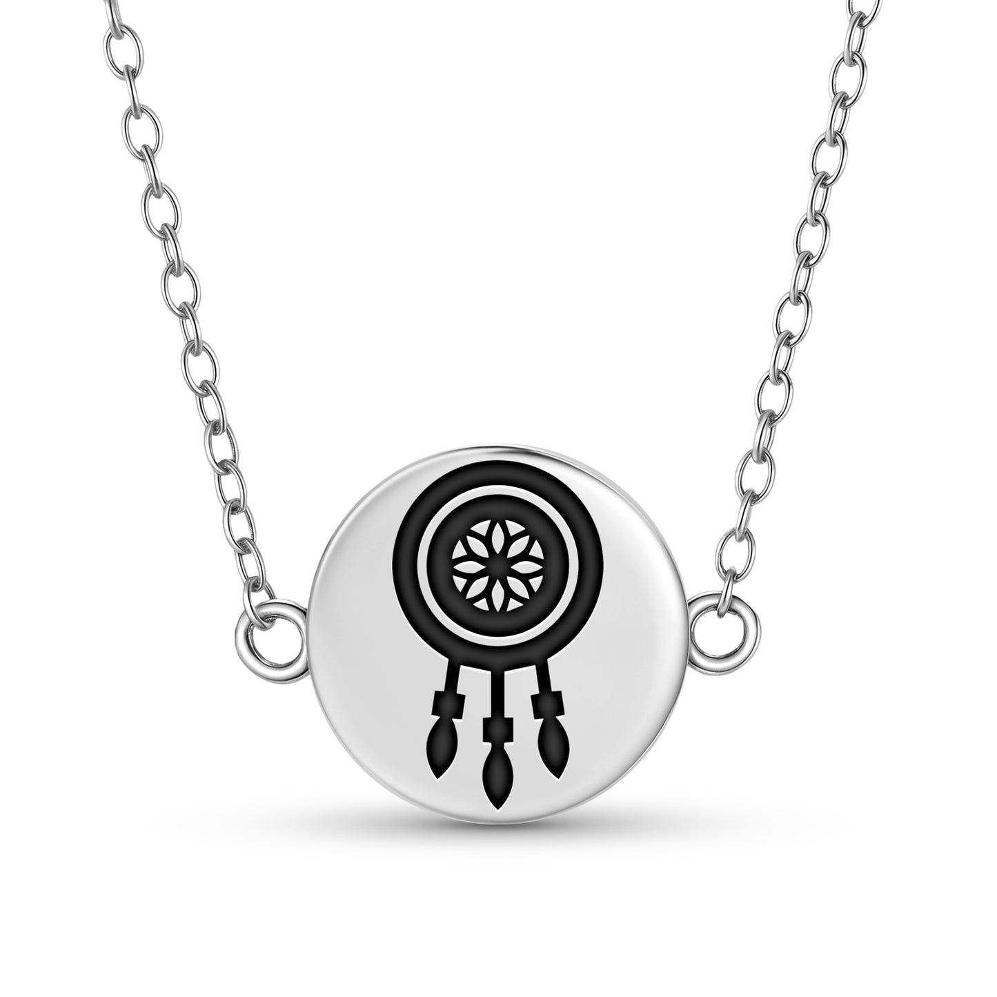 Dreamcatcher Lakota Sioux Symbols Necklace