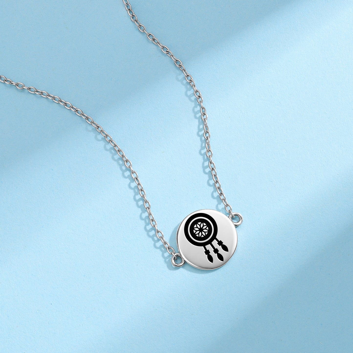 Dreamcatcher Lakota Sioux Symbols Necklace
