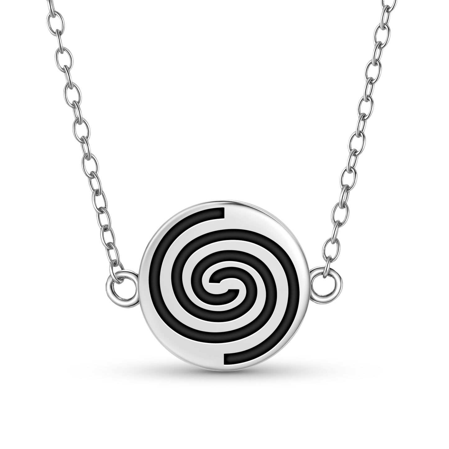 Spiral Taino Symbols Necklace