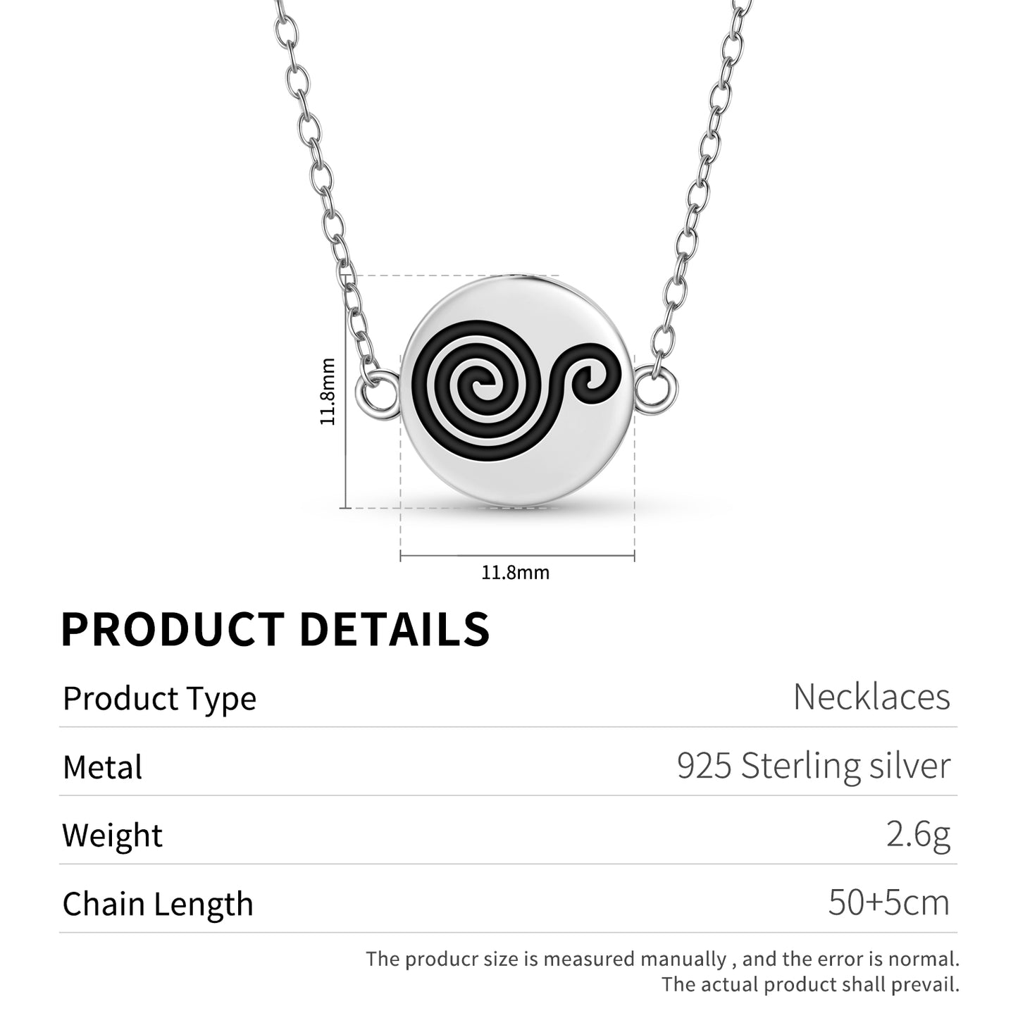Snail conch Taino Symbols Necklace