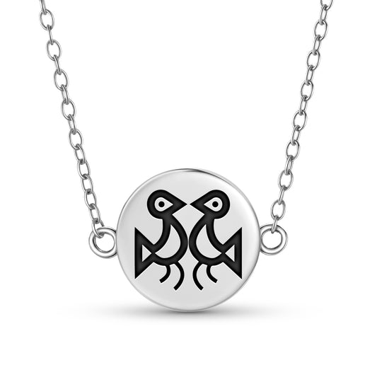 Eternal lovers Taino Symbols Necklace