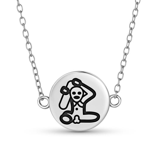 God of force Taino Symbols Necklace