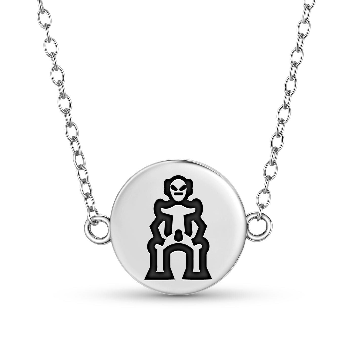 Dimivan Caracaracol Taino Symbols Necklace