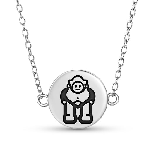 Itiva tahuvava Taino Symbols Necklace