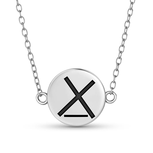 Wise Influence Native Rock Art Symbols Necklace