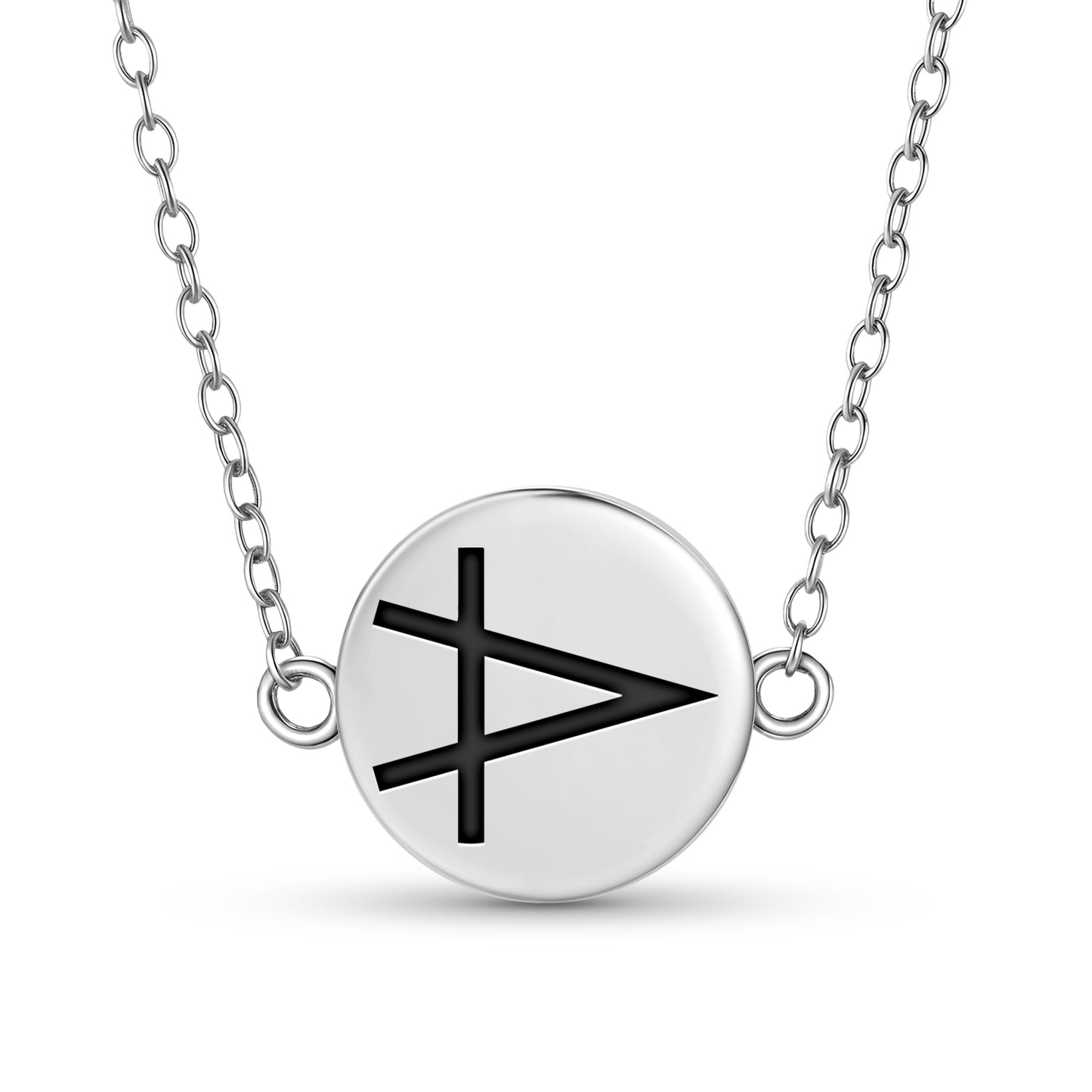 Time to Change Native Rock Art Symbols Necklace