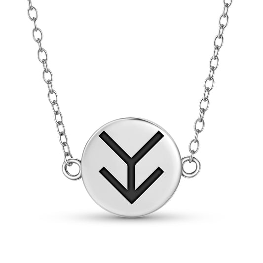 Wedding Native Rock Art Symbols Necklace