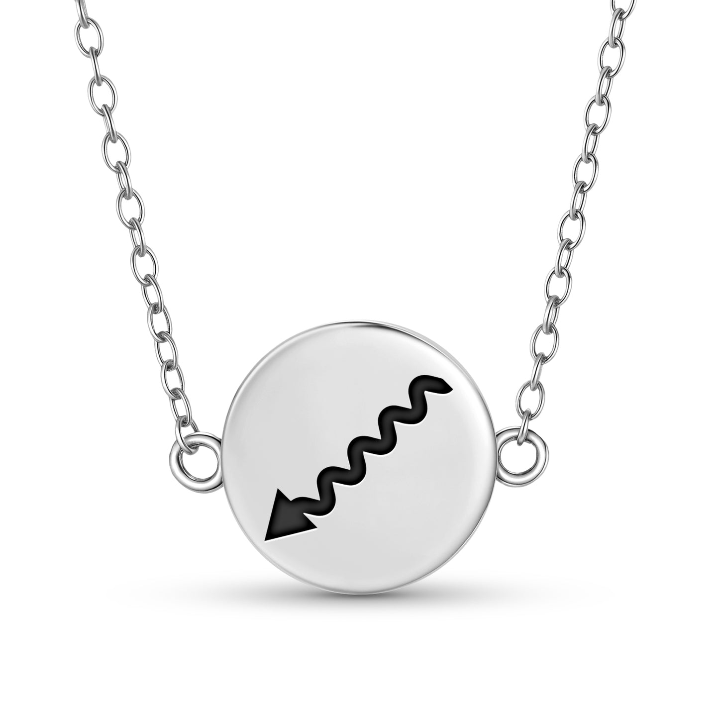 Wisdom Native Rock Art Symbols Necklace
