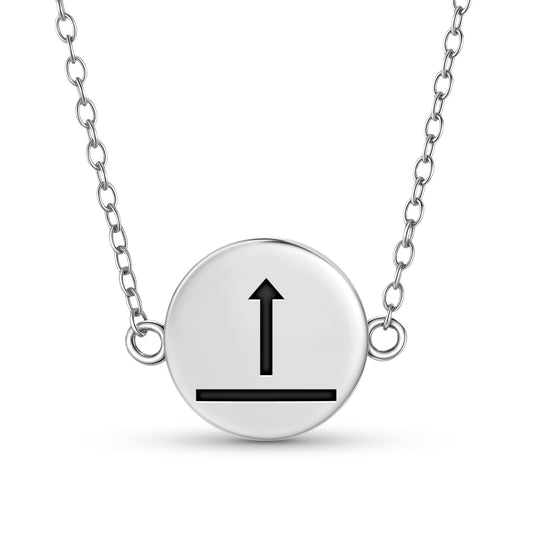 Omnipresence Native Rock Art Symbols Necklace