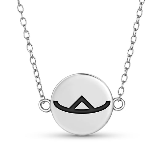 Firmness Native Rock Art Symbols Necklace