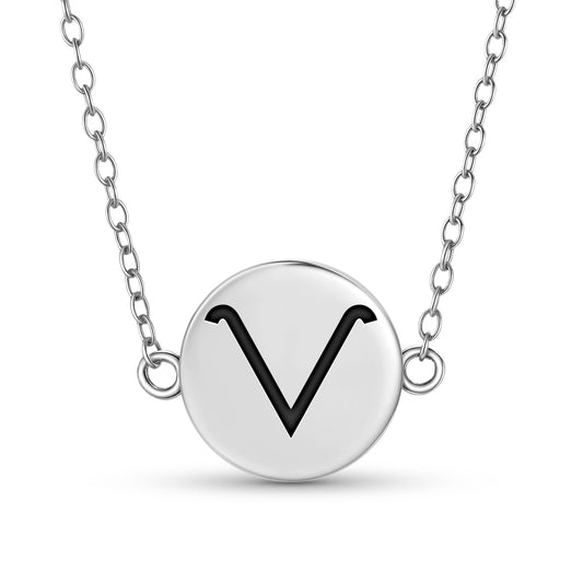 Judge Native Rock Art Symbols Necklace