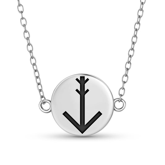 Talent Native Rock Art Symbols Necklace
