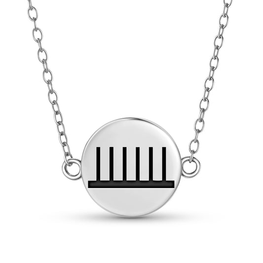 Vitality Native Rock Art Symbols Necklace