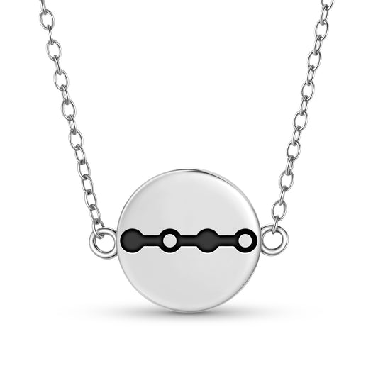 Time Native Rock Art Symbols Necklace