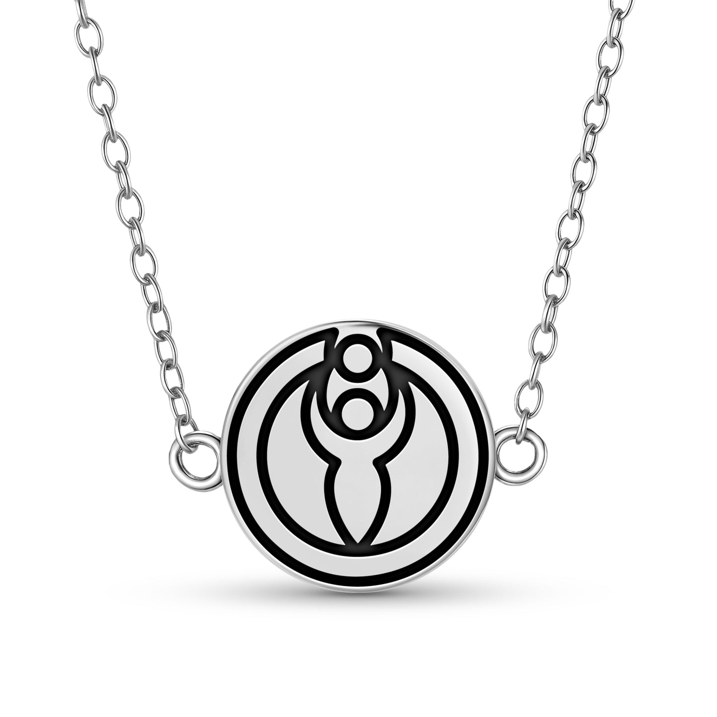 Goddess Isis Crop Circles Symbols Necklace