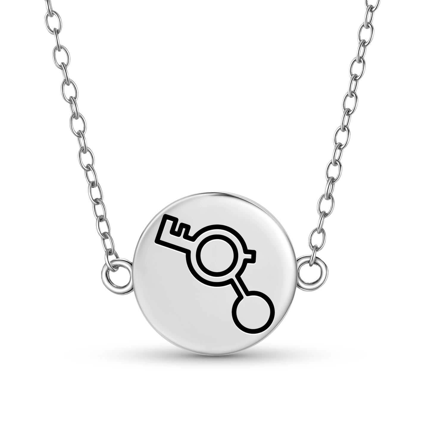 Solar System Crop Circles Symbols Necklace