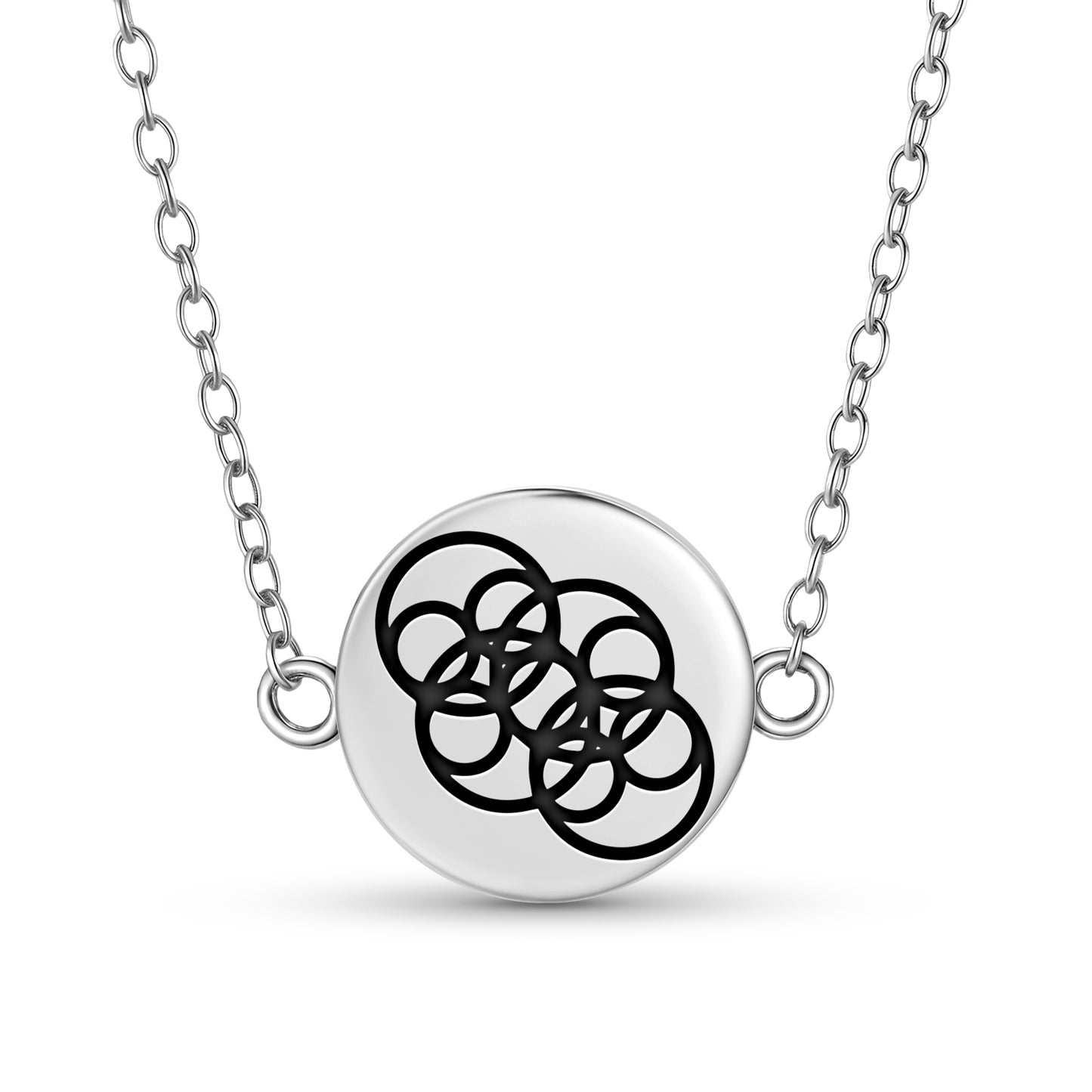 Braid Pattern Crop Circles Symbols Necklace