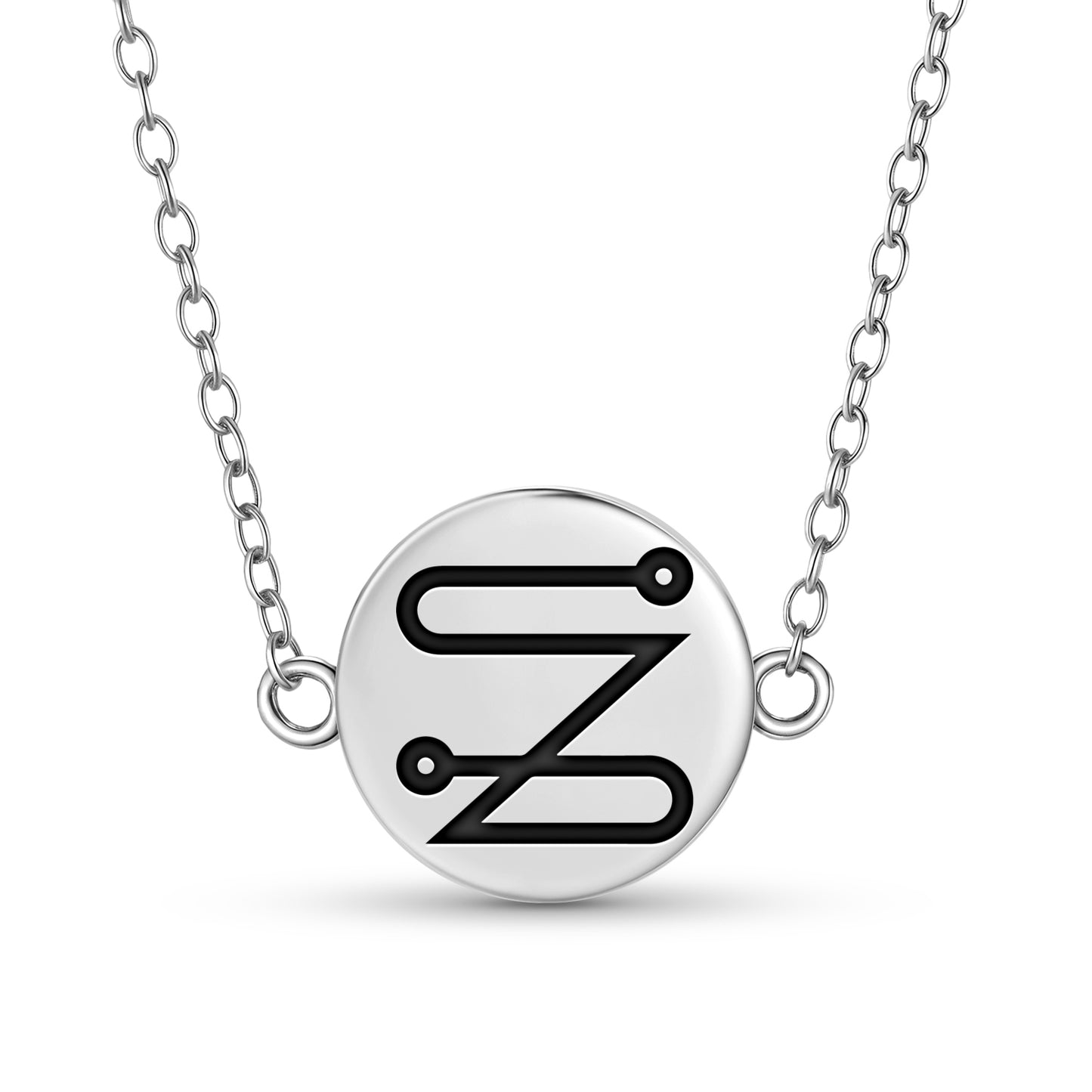 JABAMIAH Angels Symbols Necklace