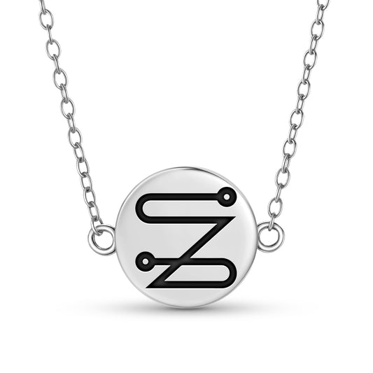 JABAMIAH Angels Symbols Necklace
