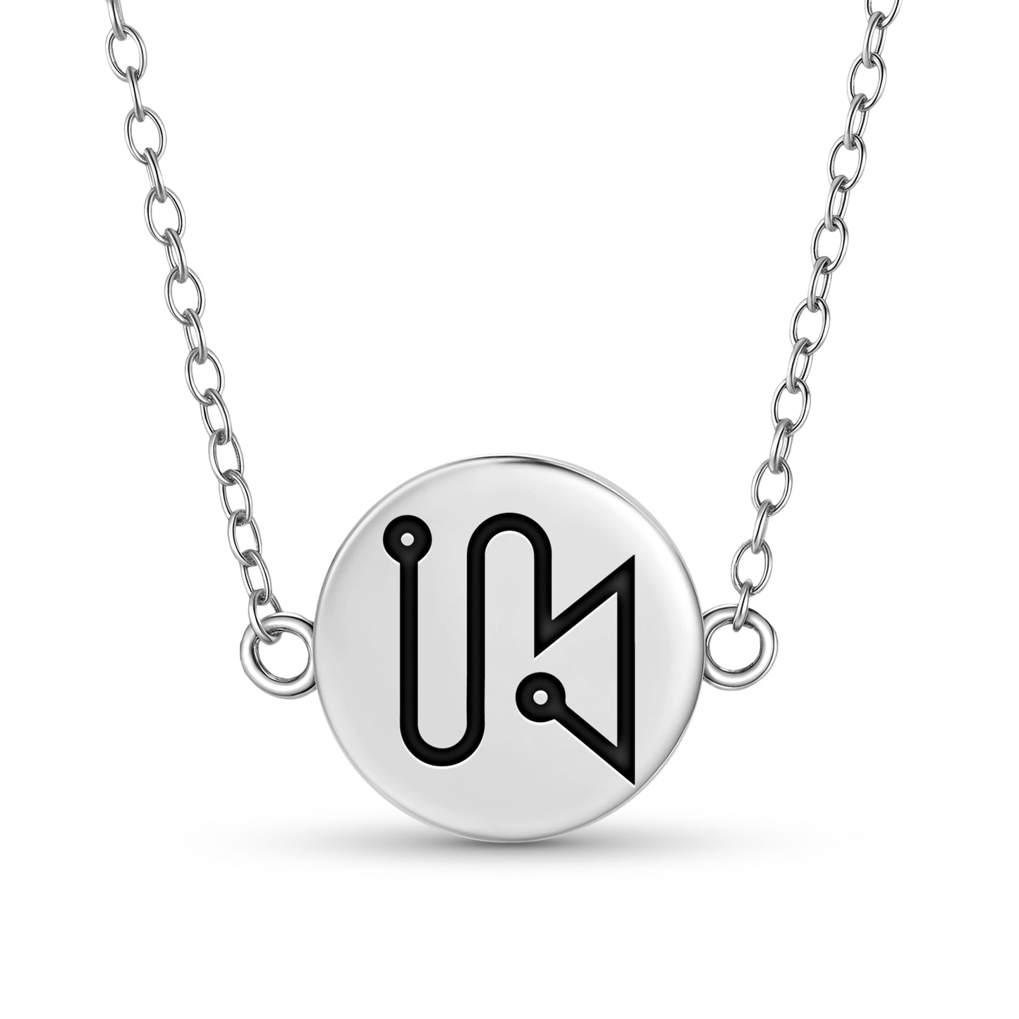 MANAKEL Angels Symbols Necklace
