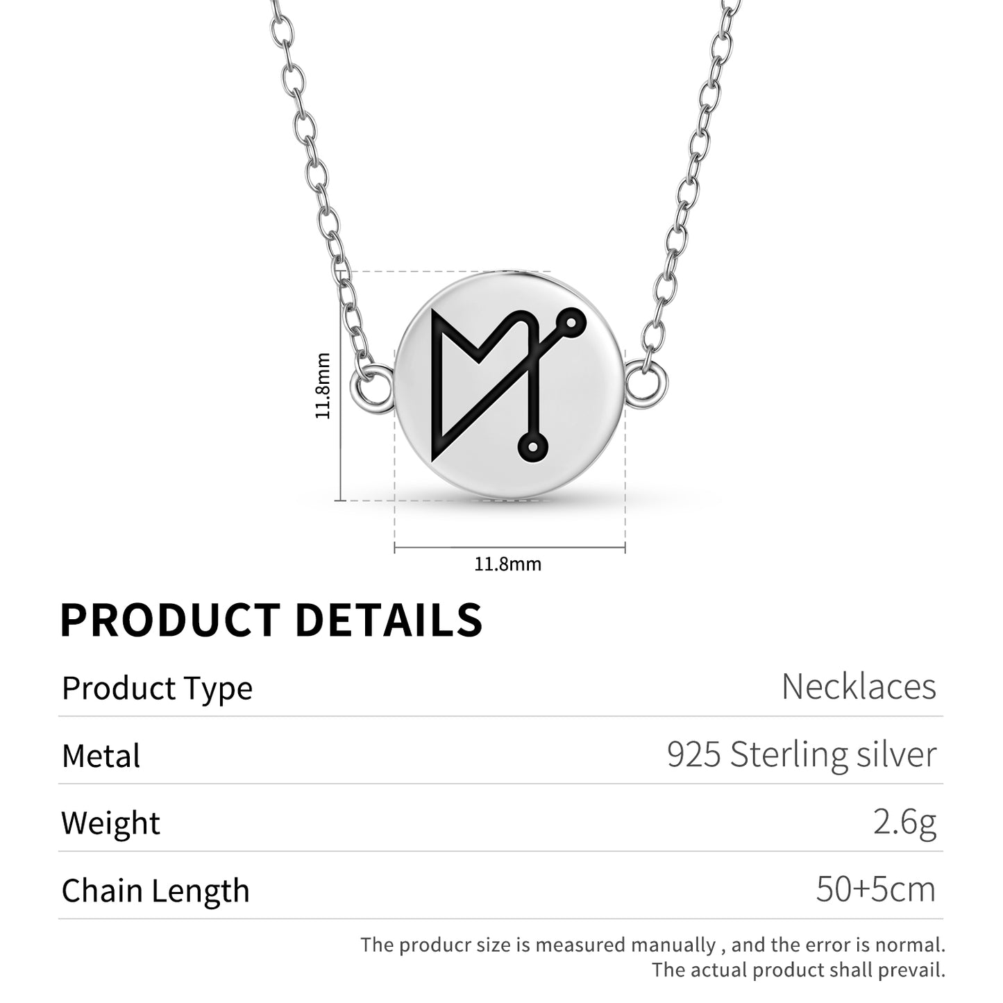 ANAUEL Angels Symbols Necklace