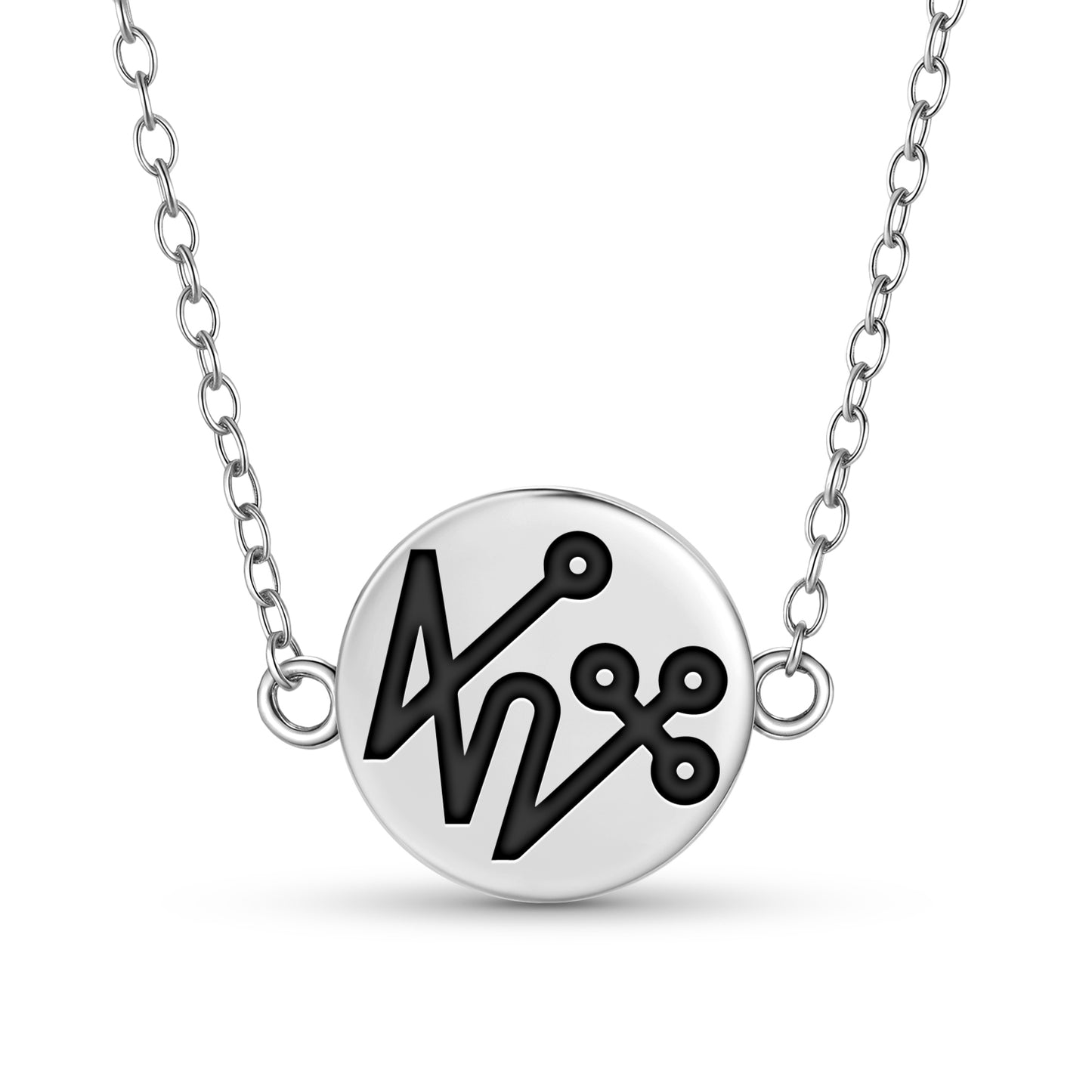 IAH-HEL Angels Symbols Necklace