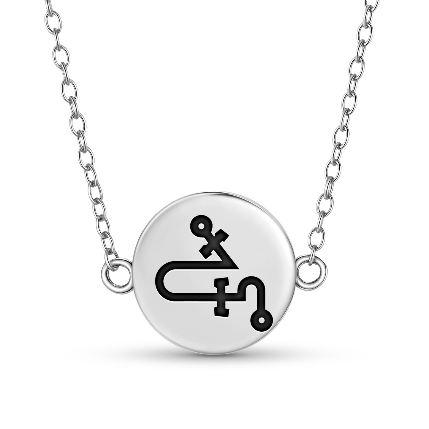 HARAHEL Angels Symbols Necklace