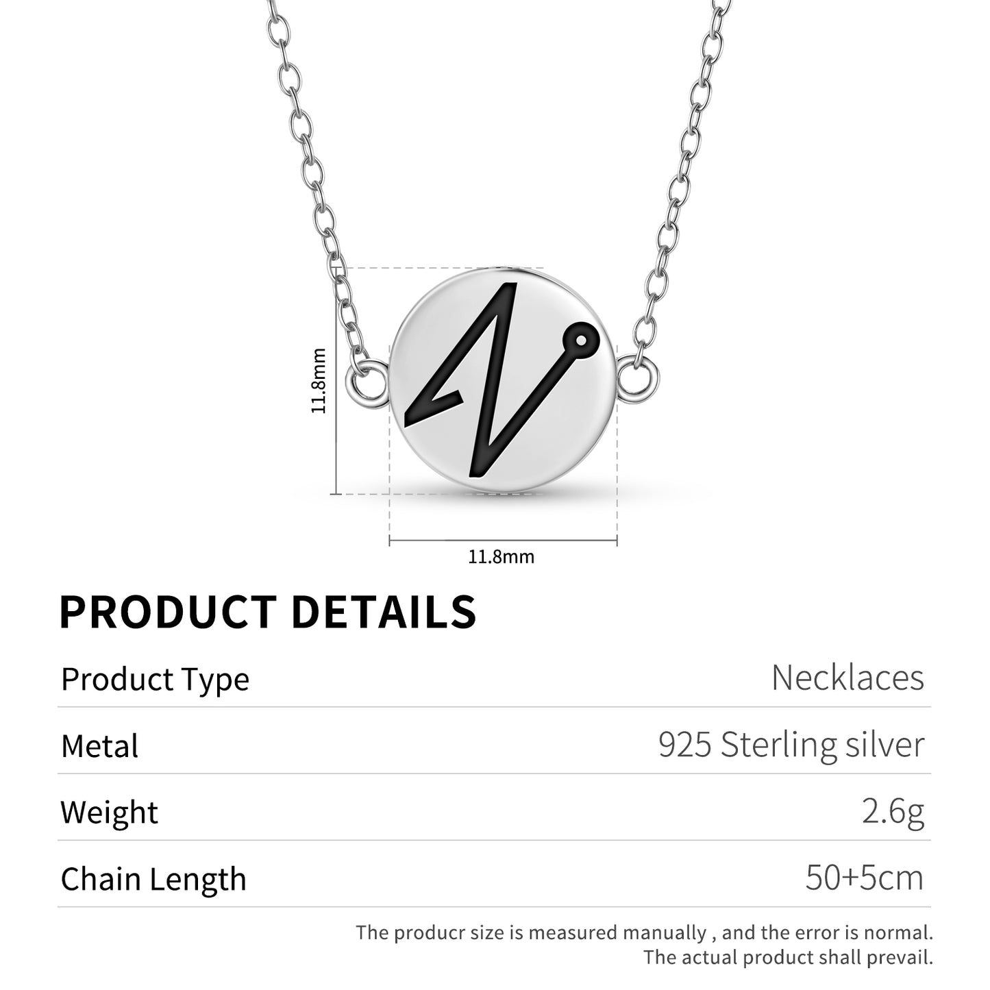 NEMAMIAH Angels Symbols Necklace