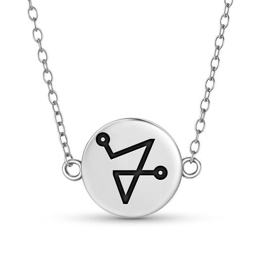 MEBAHIAH Angels Symbols Necklace