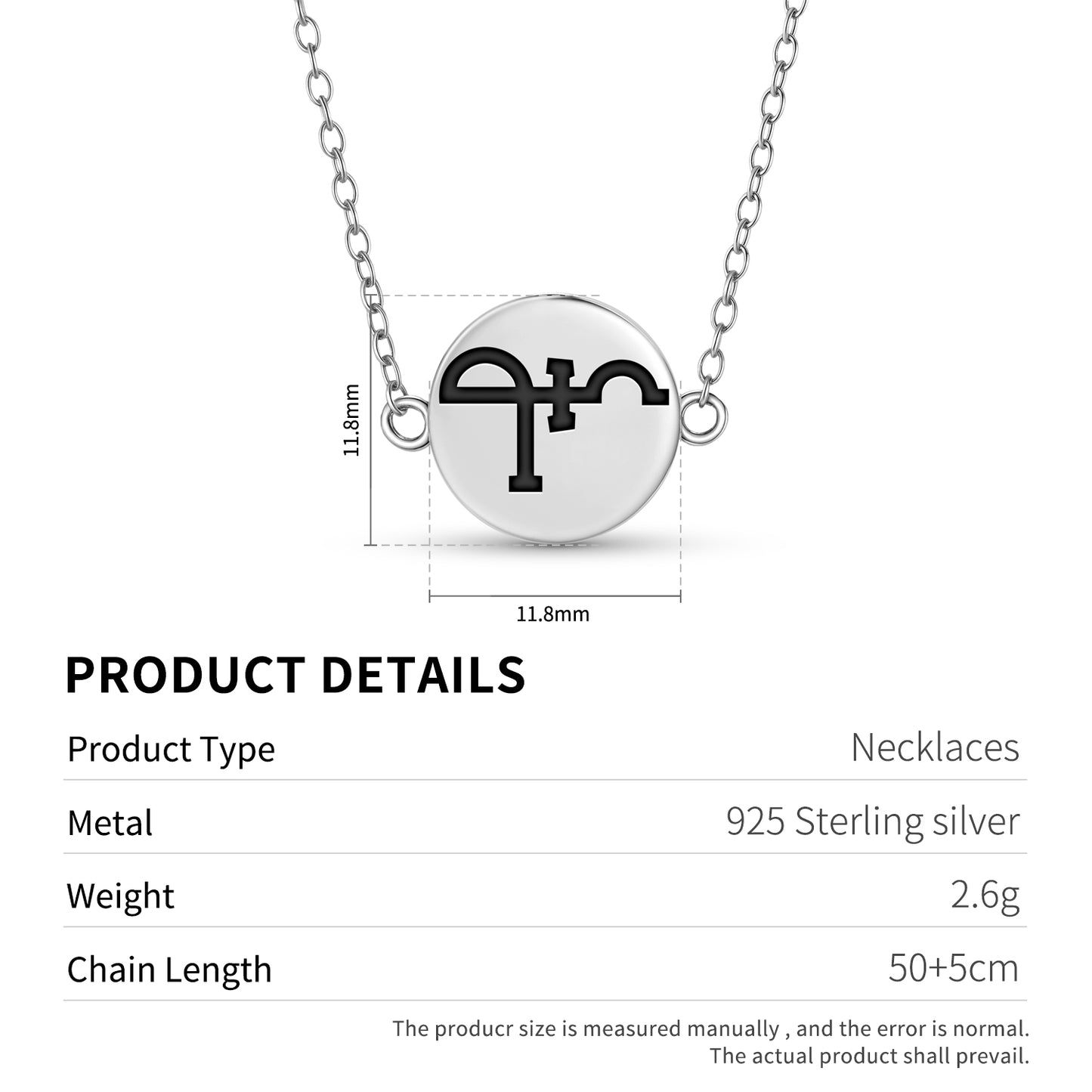 NITHAEL Angels Symbols Necklace